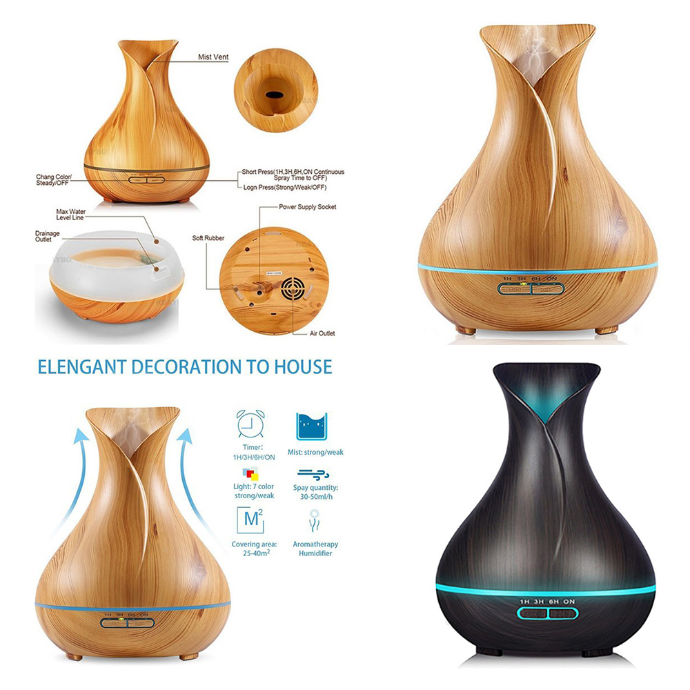 Slepen Bowling Zonnig Aroma Diffuser Luchtbevochtiger LED Afstandsbediening – iBello Gadgets en  Gifts